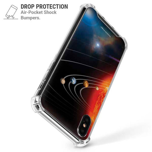 StockTrek Solar System iPhone XS Max Clear Case